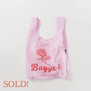 BAGGU Standard Reusable Bag - Thank You Rose - Discontinued